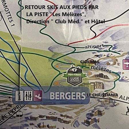 Apartament Le Christiania Les Bergers Alpe d'Huez Zewnętrze zdjęcie